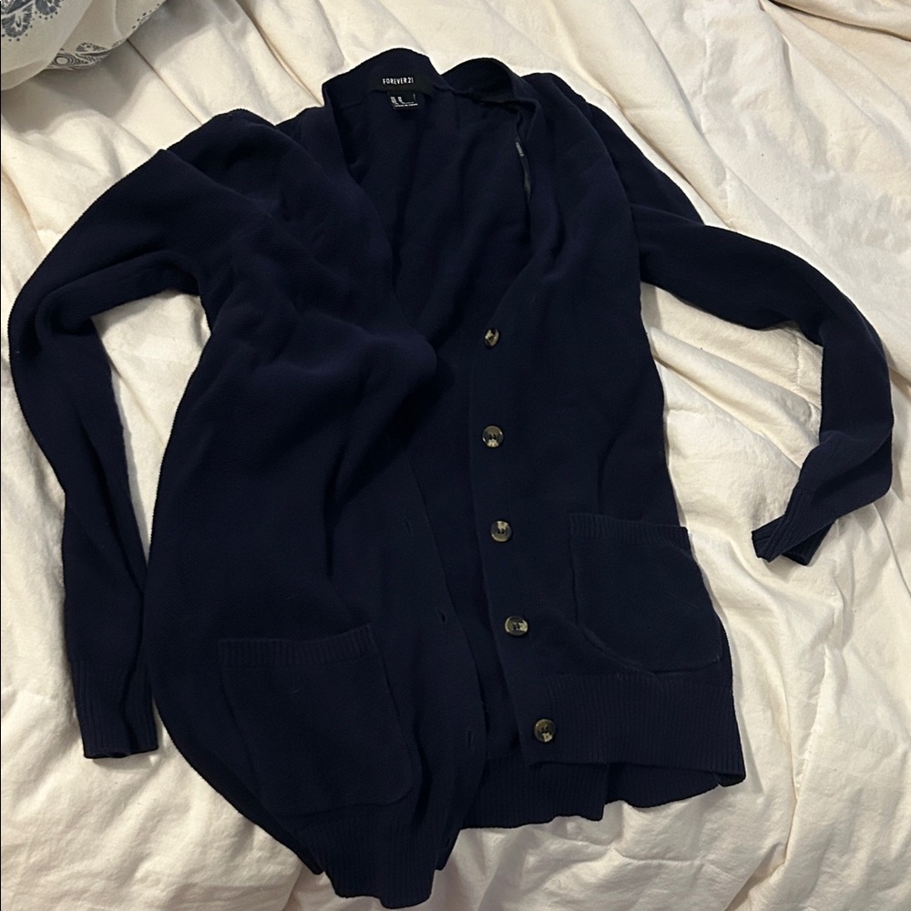 Midnight Blue Cardigan